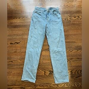 Madewell | Baggy Straight Jeans — 29 TALL